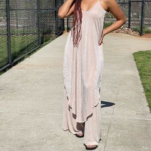 Tank and wide pant set